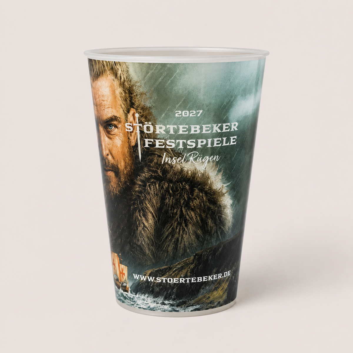 Fanbecher 0,5 l – Plakatmotiv 2027