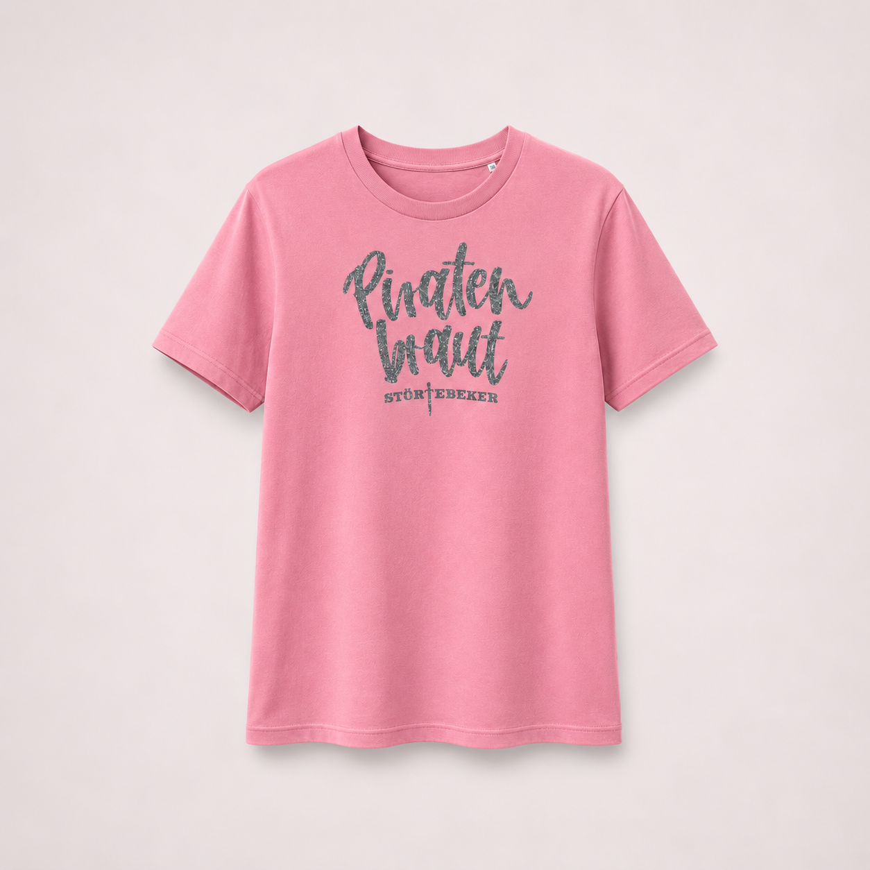 Störtebeker Frauen T-Shirt „Piratenbraut" in rosa