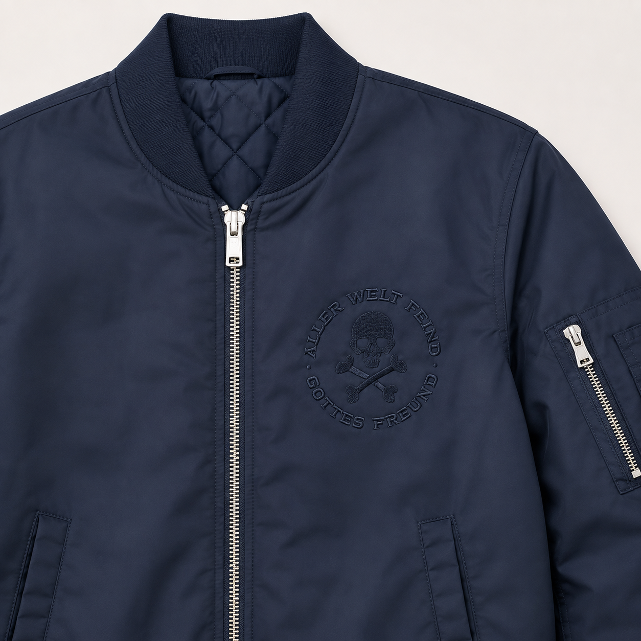 Störtebeker Unisex Bomberjacke in Navy