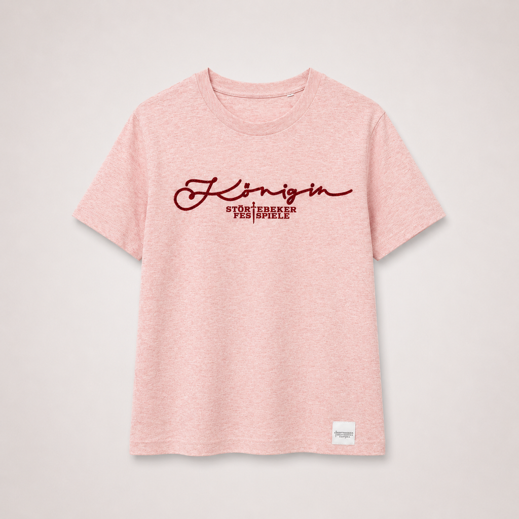 Störtebeker Frauen T-Shirt „Königin" in rosa