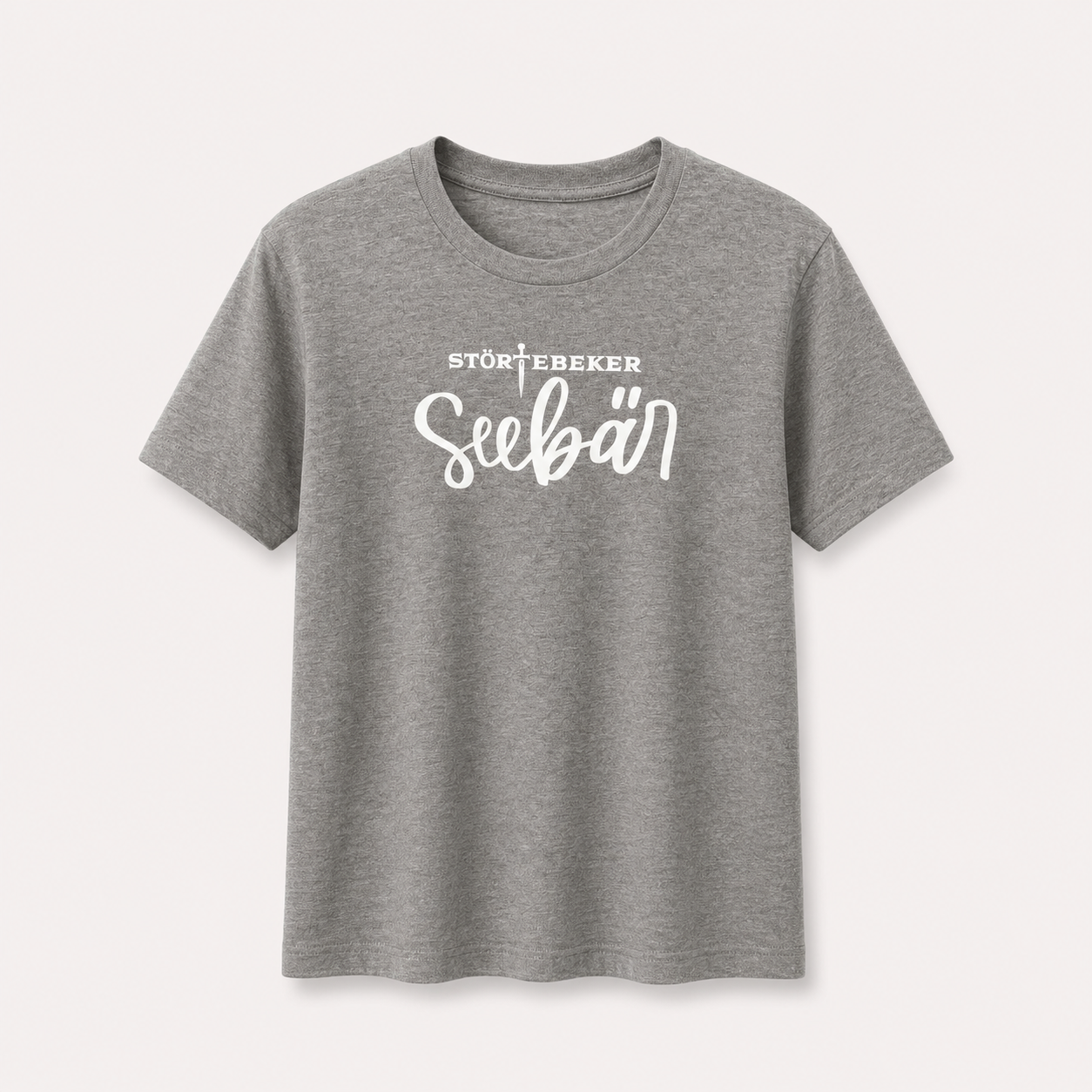 Störtebeker Unisex T-Shirt „Seebär" in grau