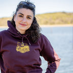 Störtebeker Unisex Hoodie „Plakat 2026" in rotbraun