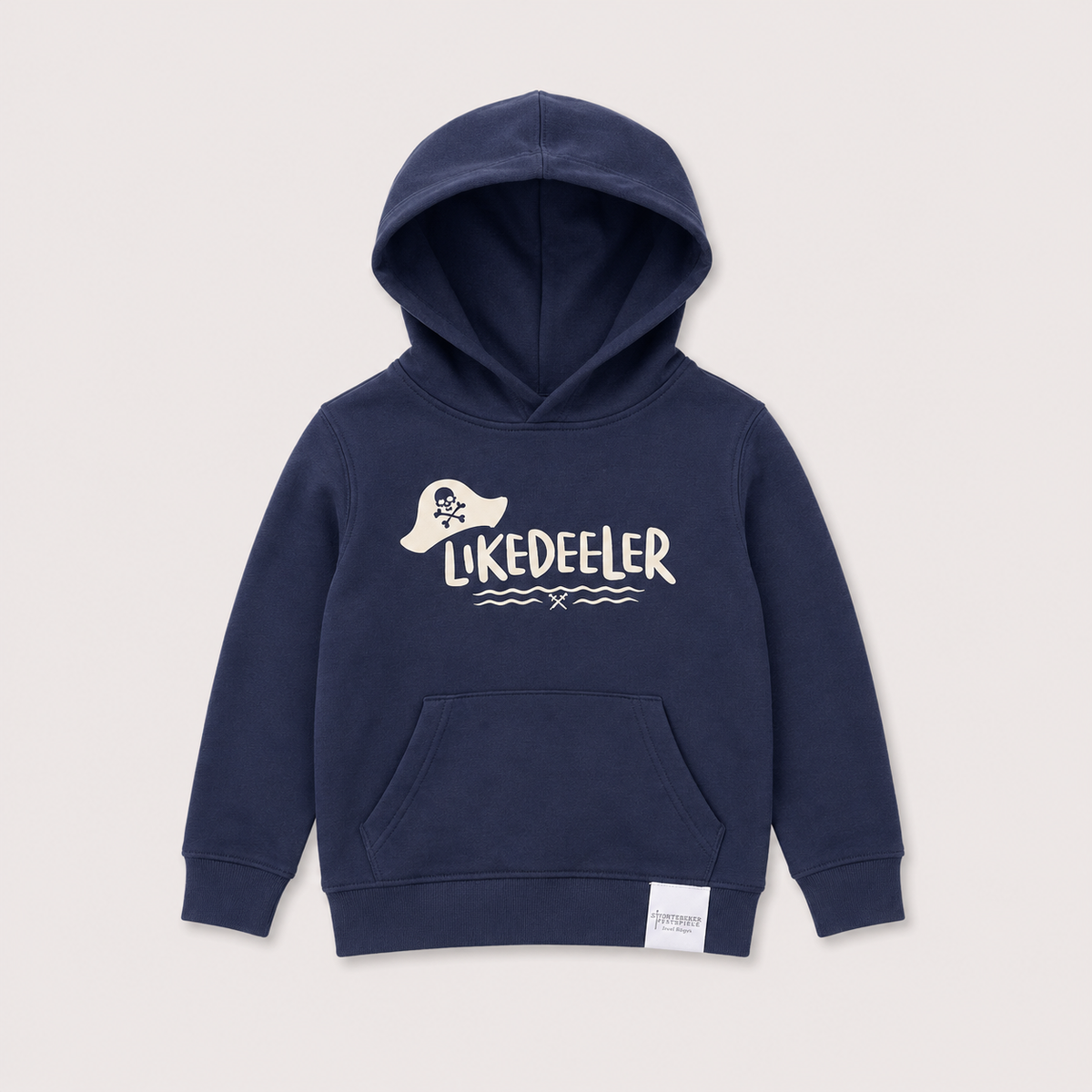 Störtebeker Kinder Hoodie "Likedeeler" navy