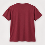 "We Love Pirates" Damen T-Shirt in dark cherry