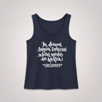 Störtebeker Frauen Tank-Top „Piratenbraut" in navy