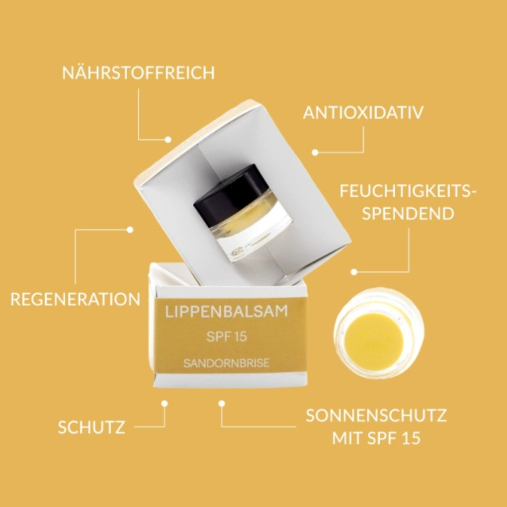 Spirit of Rügen – Bio Lippenbalsam Sanddornbrise