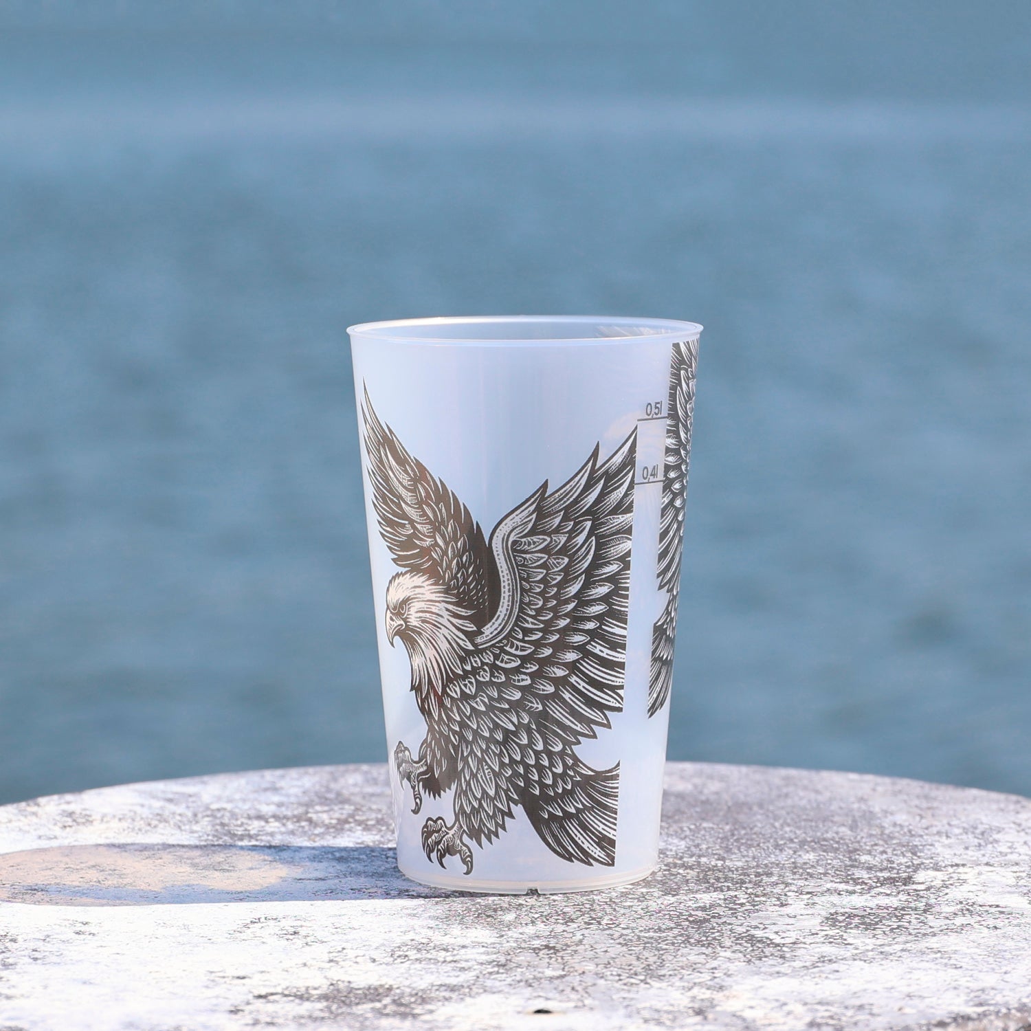 Fanbecher 0,5 l – Motiv „Adler“