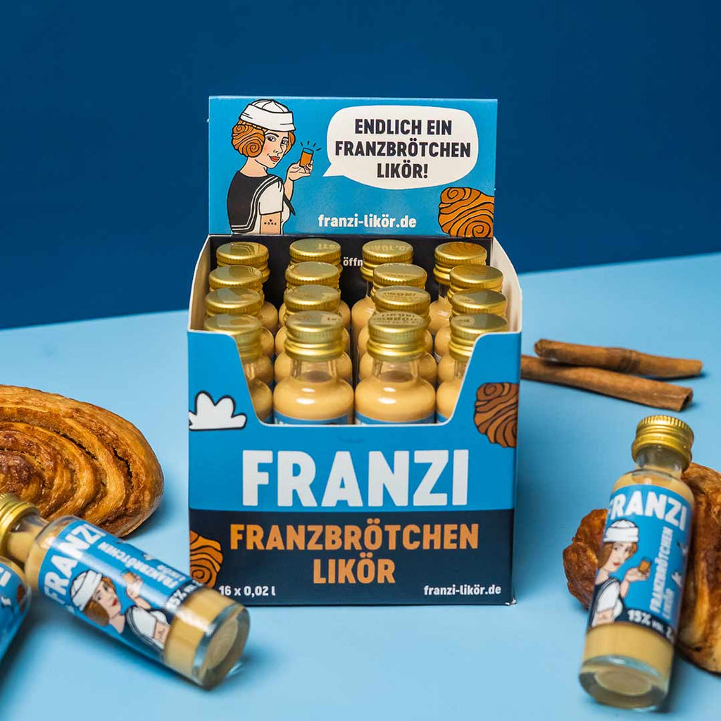 Franzi Franzbrötchenlikör Mini Box