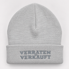 Störtebeker Unisex Mütze „Verraten & Verkauft“ in Heather Grey