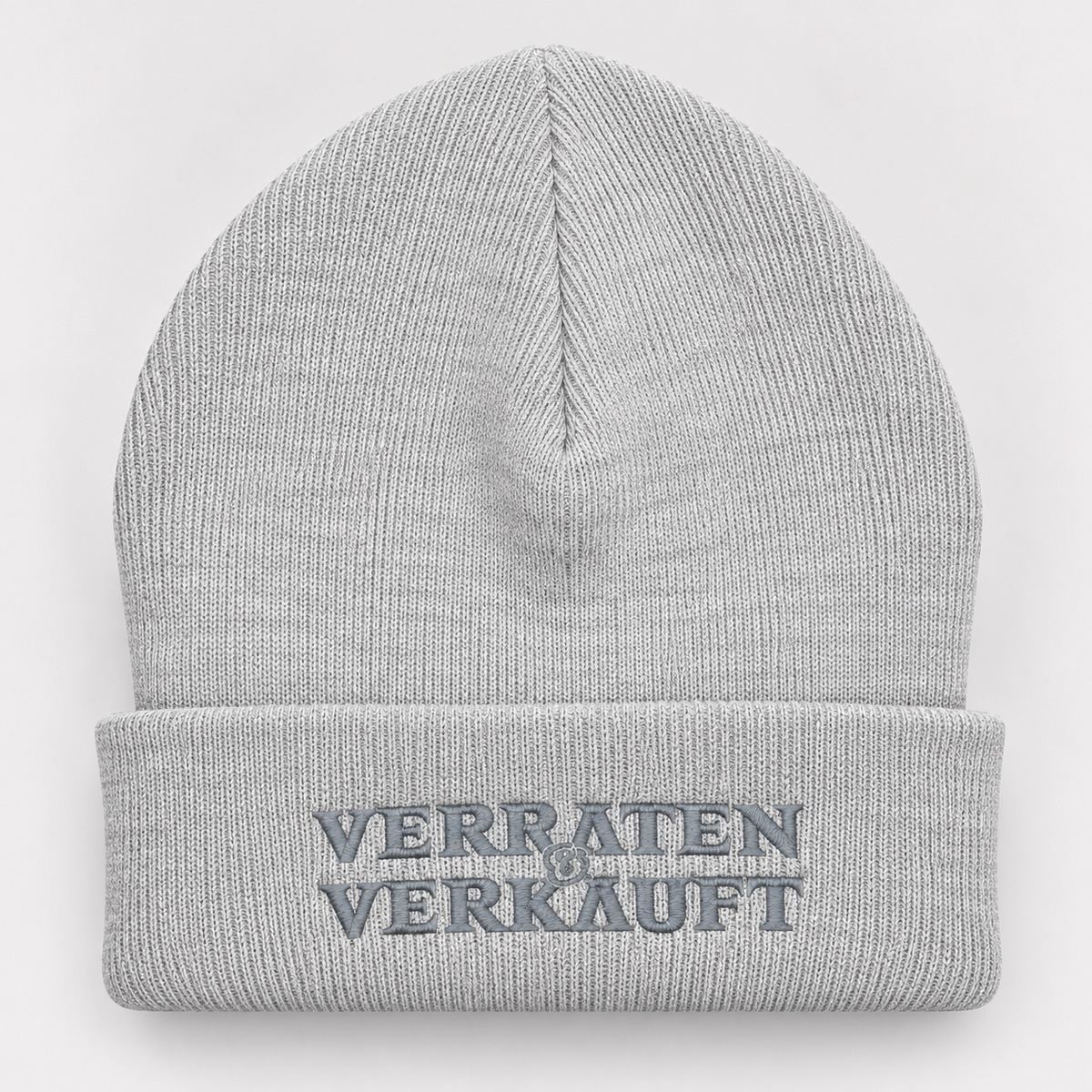 Störtebeker Unisex Mütze „Verraten & Verkauft“ in Heather Grey