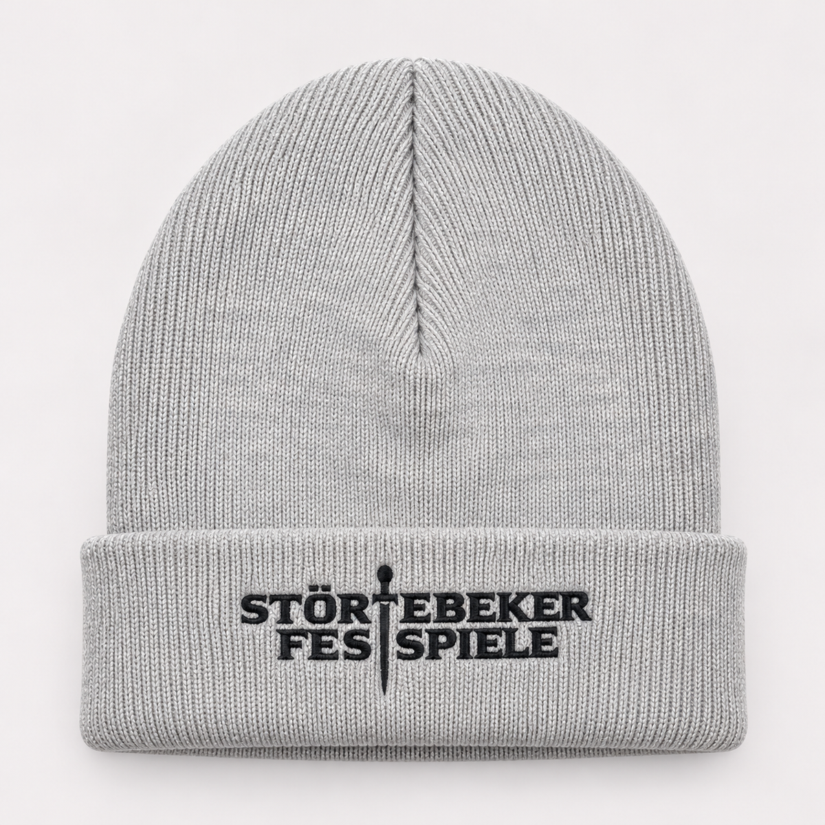 Störtebeker Unisex Mütze  „Logo Störtebeker Festspiele" in Heather Grey