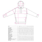 Störtebeker Hoodie - 3D Prägung "Schwert" - Tintenblau