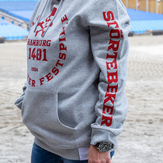 Störtebeker „Hamburg 1401“- Störtebeker Hoodie – Glitzer – Unisex