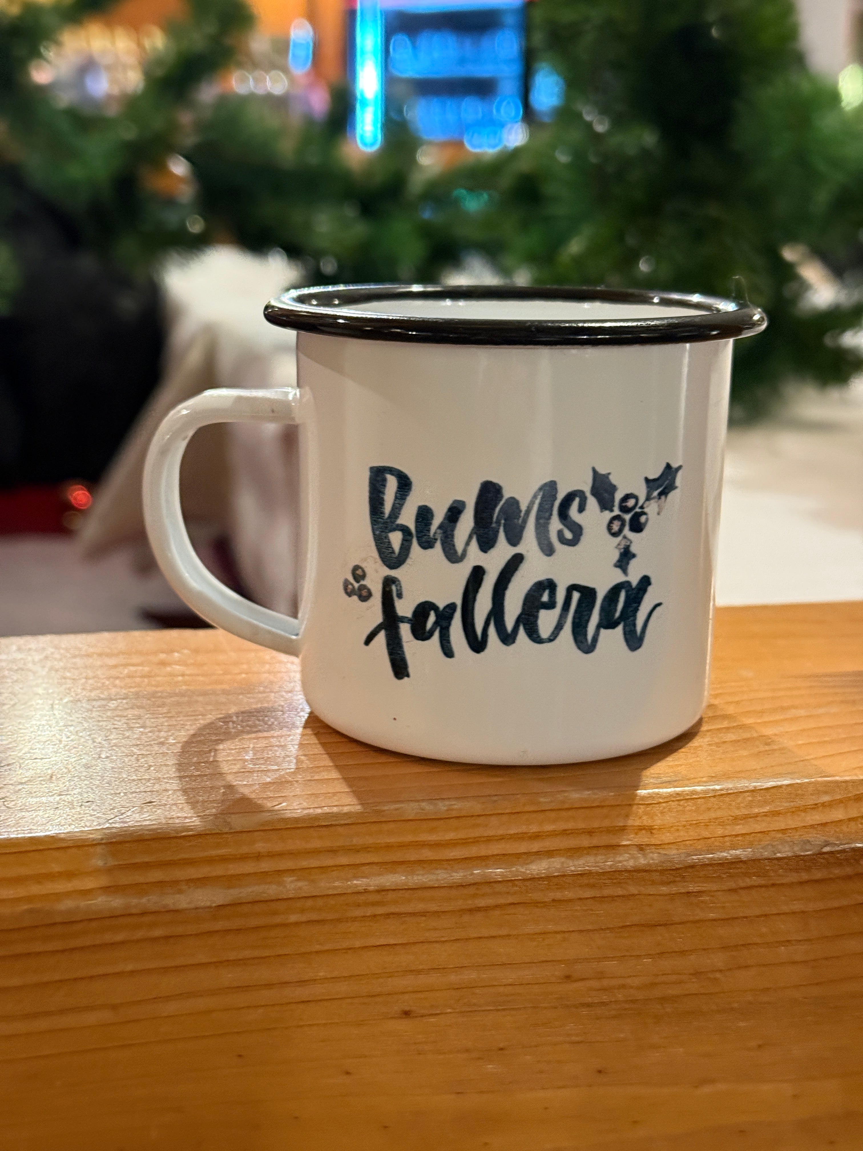 Klingel-Ingel Emaille Tasse »Weihnachten«