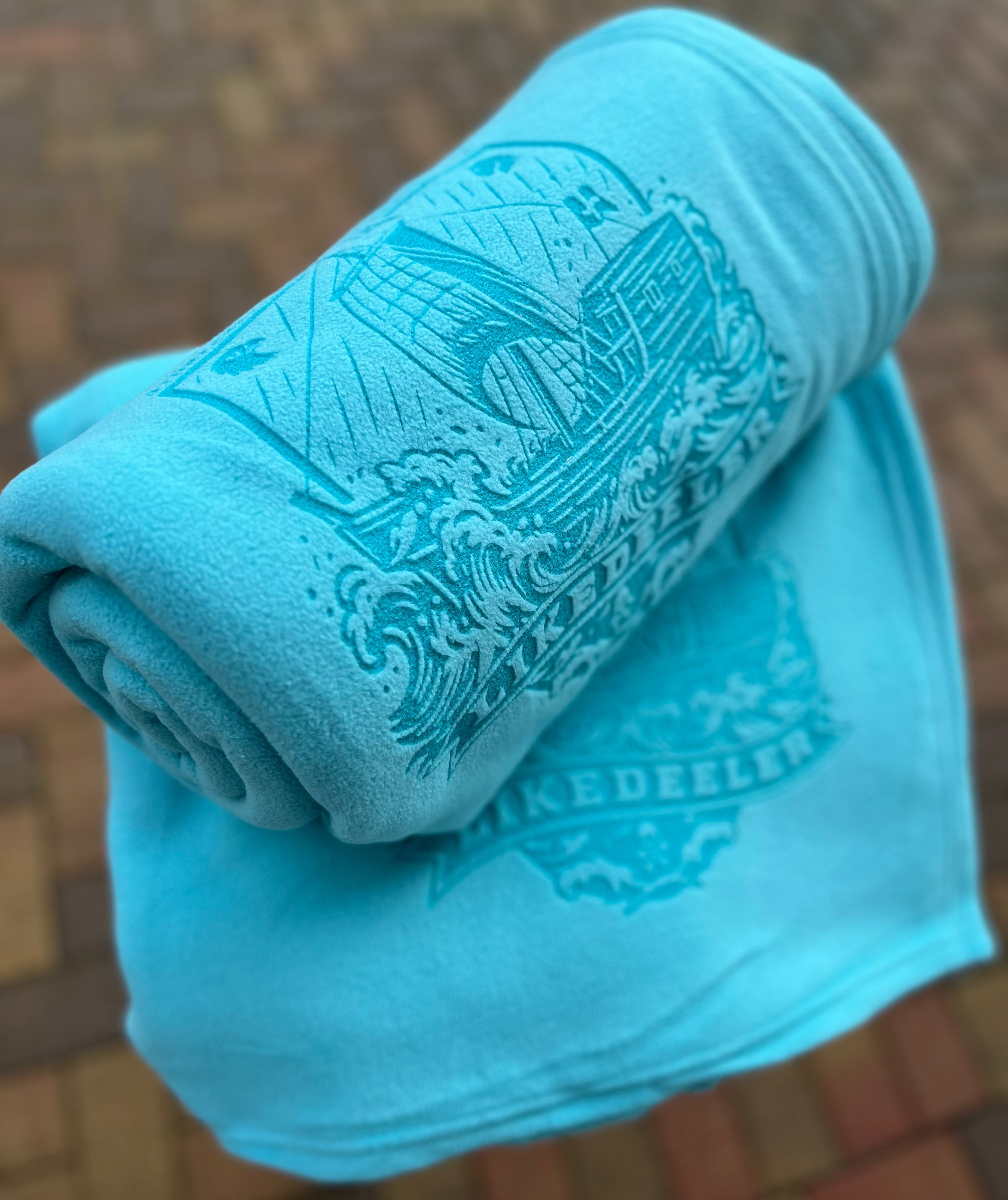 Störtebeker Fleecedecke „Likedeeler"