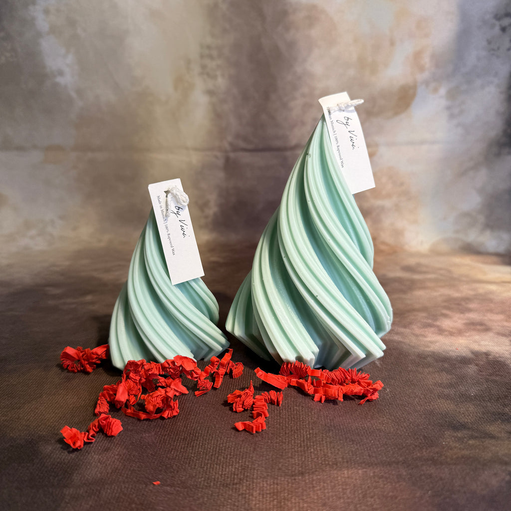 Kerze Weihnachtsbäumchen »Mint«