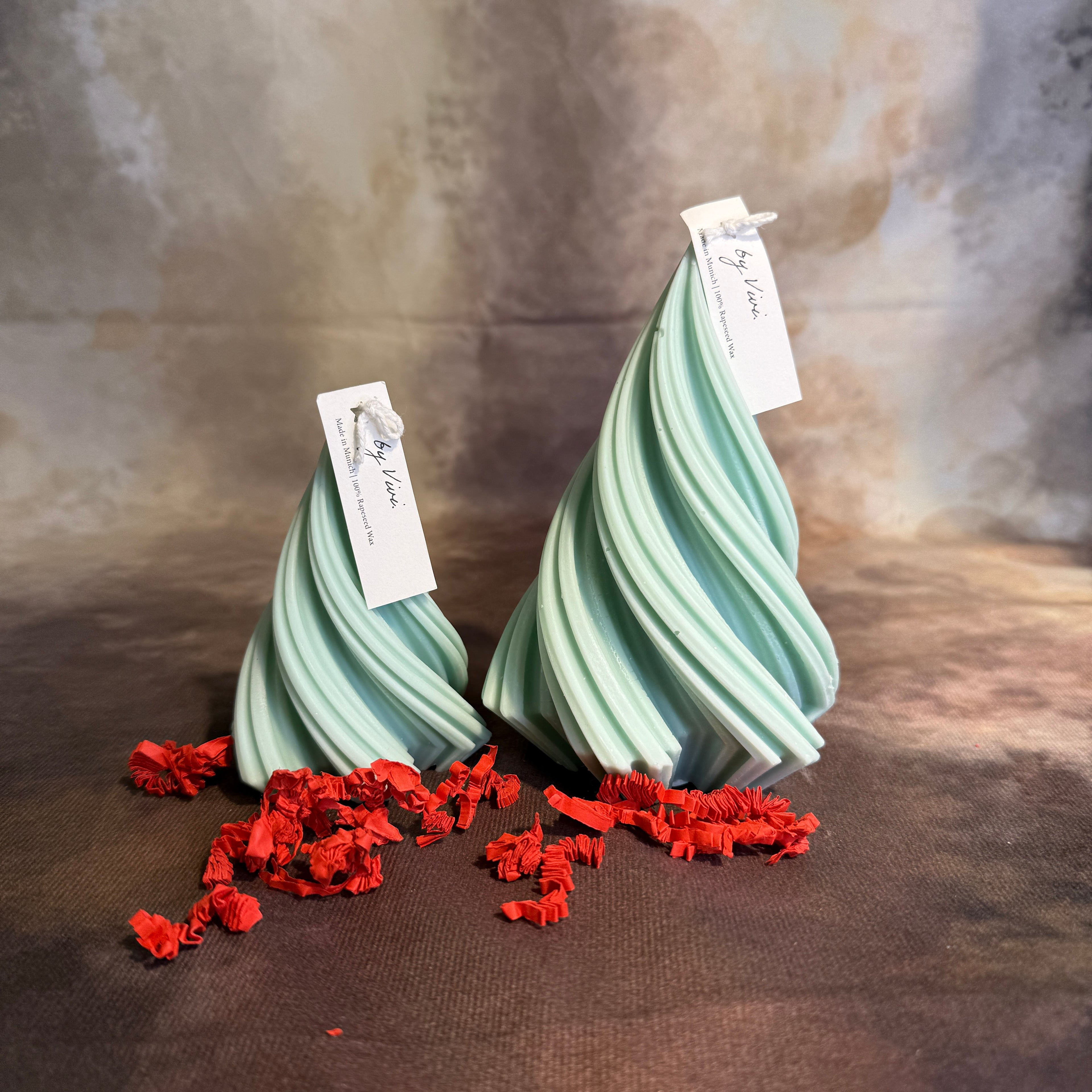 Kerze Weihnachtsbäumchen »Mint«