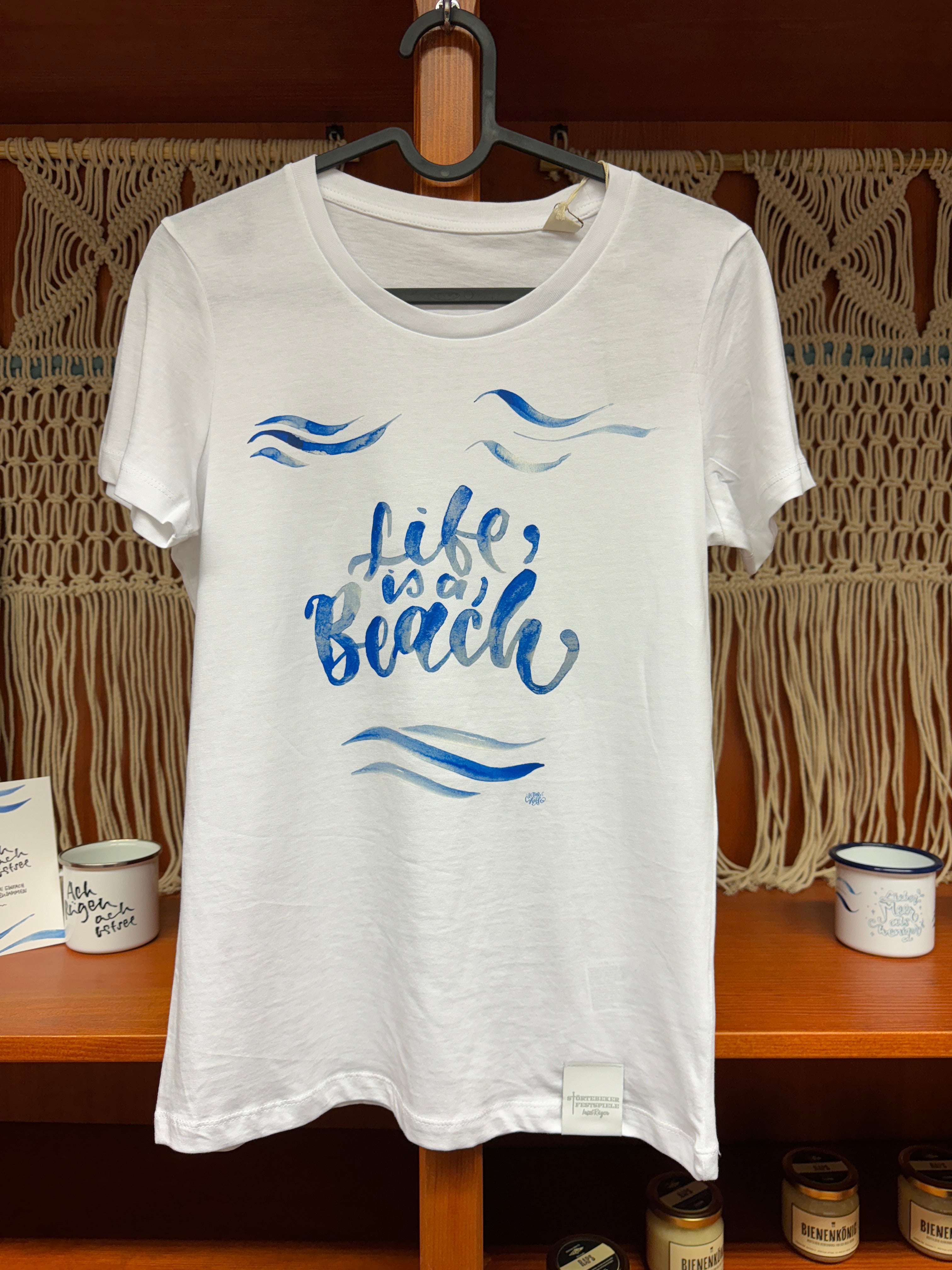 Life is a Beach - Rügen Störtebeker Shirt - Damen