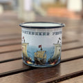 Emaille Tasse „Koggen“ 500 ml