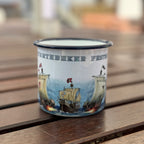 Emaille Tasse „Koggen“ 500 ml