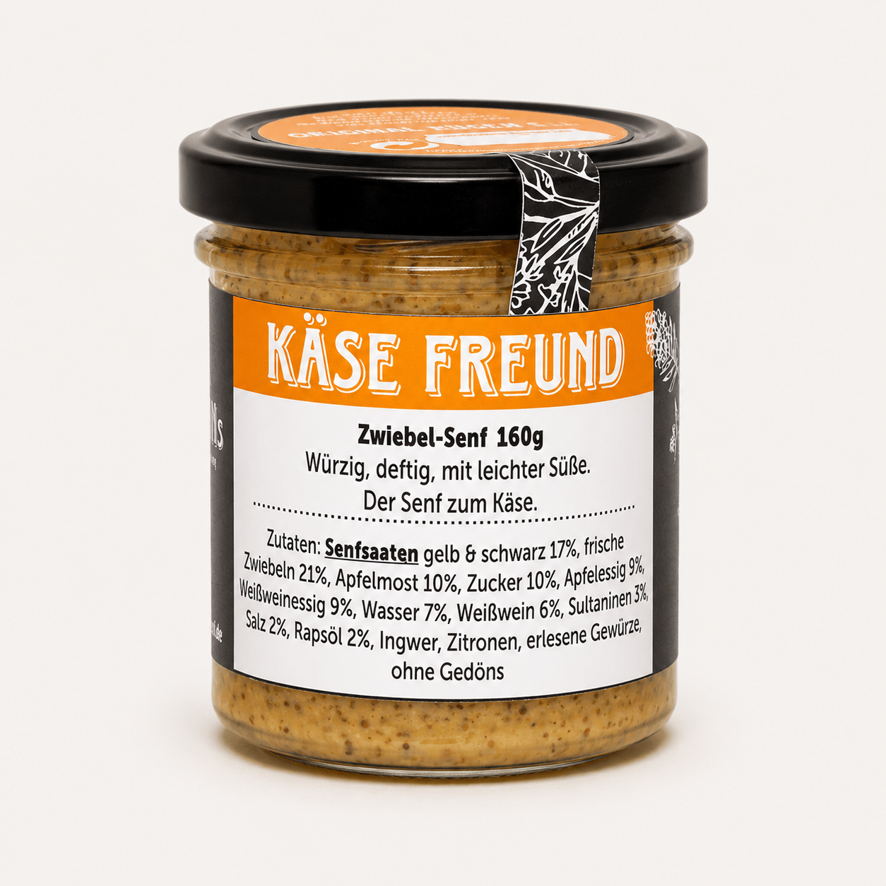 Glenns Original Rügen Senf - Käse Freund