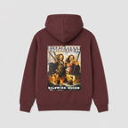 Störtebeker Unisex Hoodie „Plakat 2026" in rotbraun