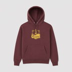 Störtebeker Unisex Hoodie „Plakat 2026" in rotbraun