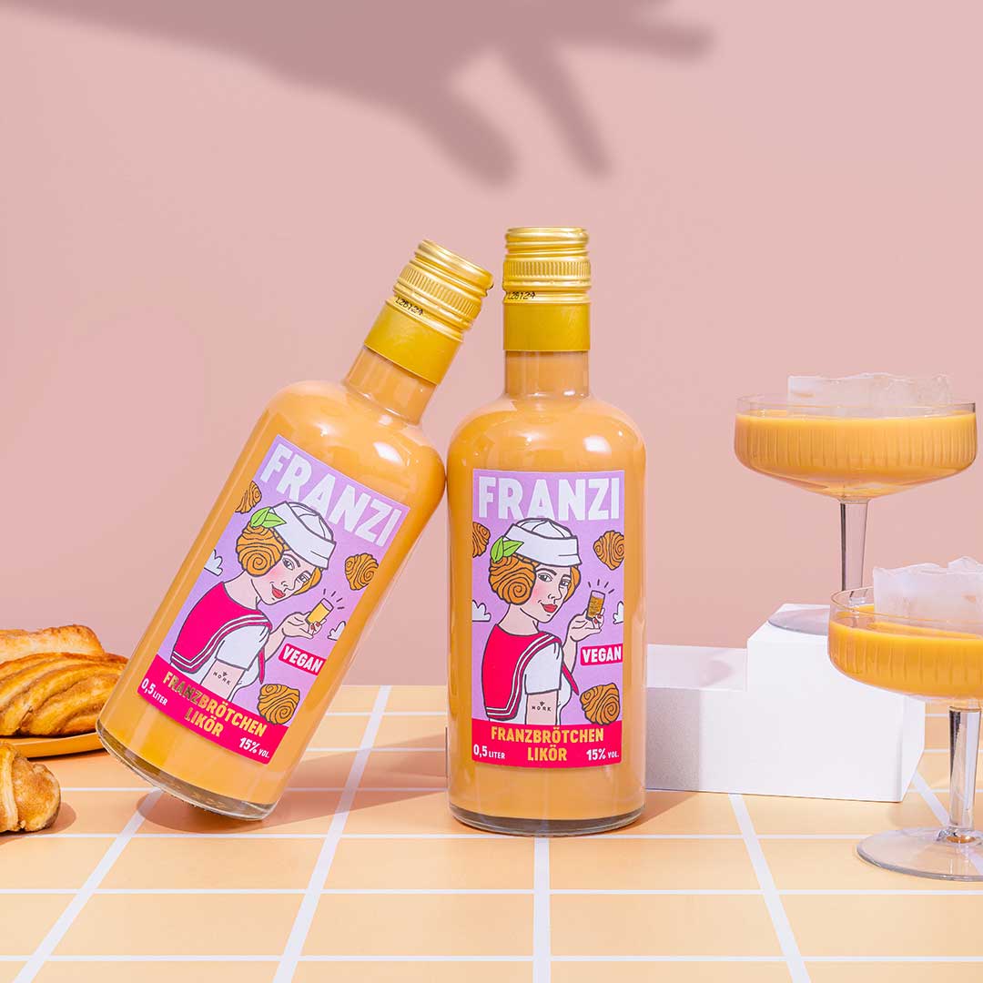Franzi Franzbrötchenlikör – vegan