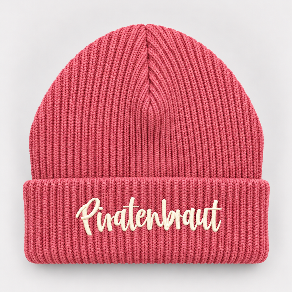 Störtebeker Unisex Mütze „Piratenbraut“ in Hibiscus Rose