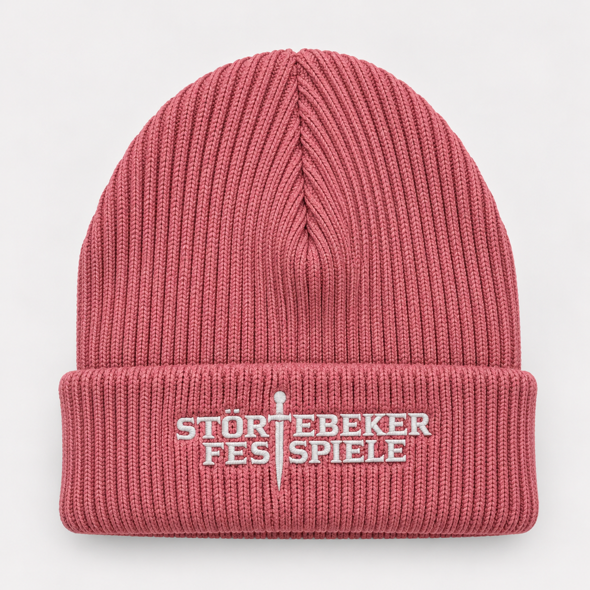 Mütze „Logo Störtebeker Festspiele“ – Hibiscus Rose (Unisex)