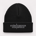 Mütze „Logo Störtebeker Festspiele“ – Schwarz (Unisex)
