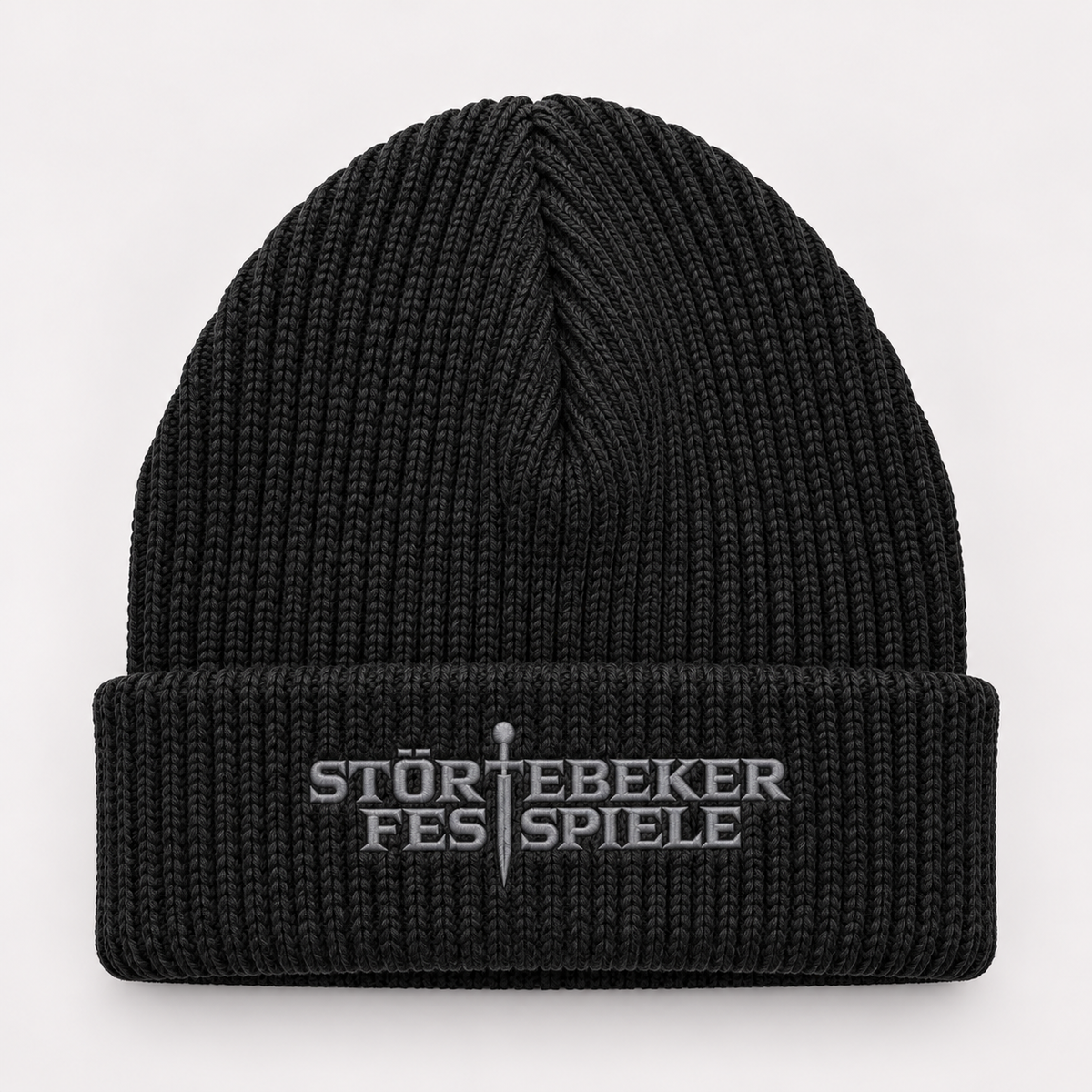 Mütze „Logo Störtebeker Festspiele“ – Schwarz (Unisex)