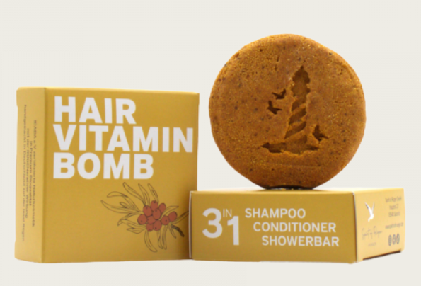 Spirit of Rügen – Festes Bio Shampoo/Conditioner/Duschbar Sanddornbrise