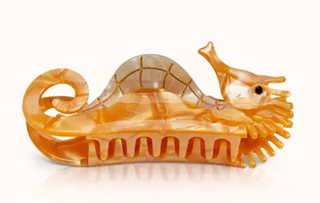 Haarklammer "SEEPFERD GELB" für wilde Piratenhaare by Vivi