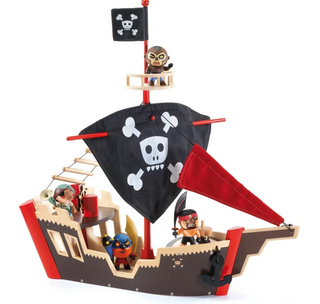 Djeco Arty Toys "Ze Pirat Boat"