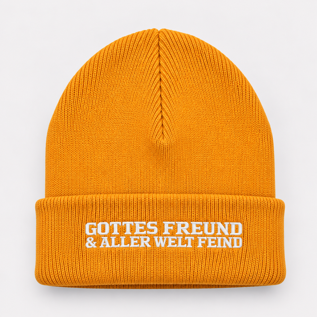 Störtebeker Unisex Mütze „Gottes Freund & aller Welt Feind“ in Day Fall