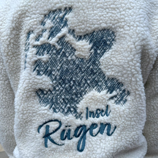 Kuschelpirat "Insel Rügen" –  Störtebeker SHERPA Jacke  – Unisex