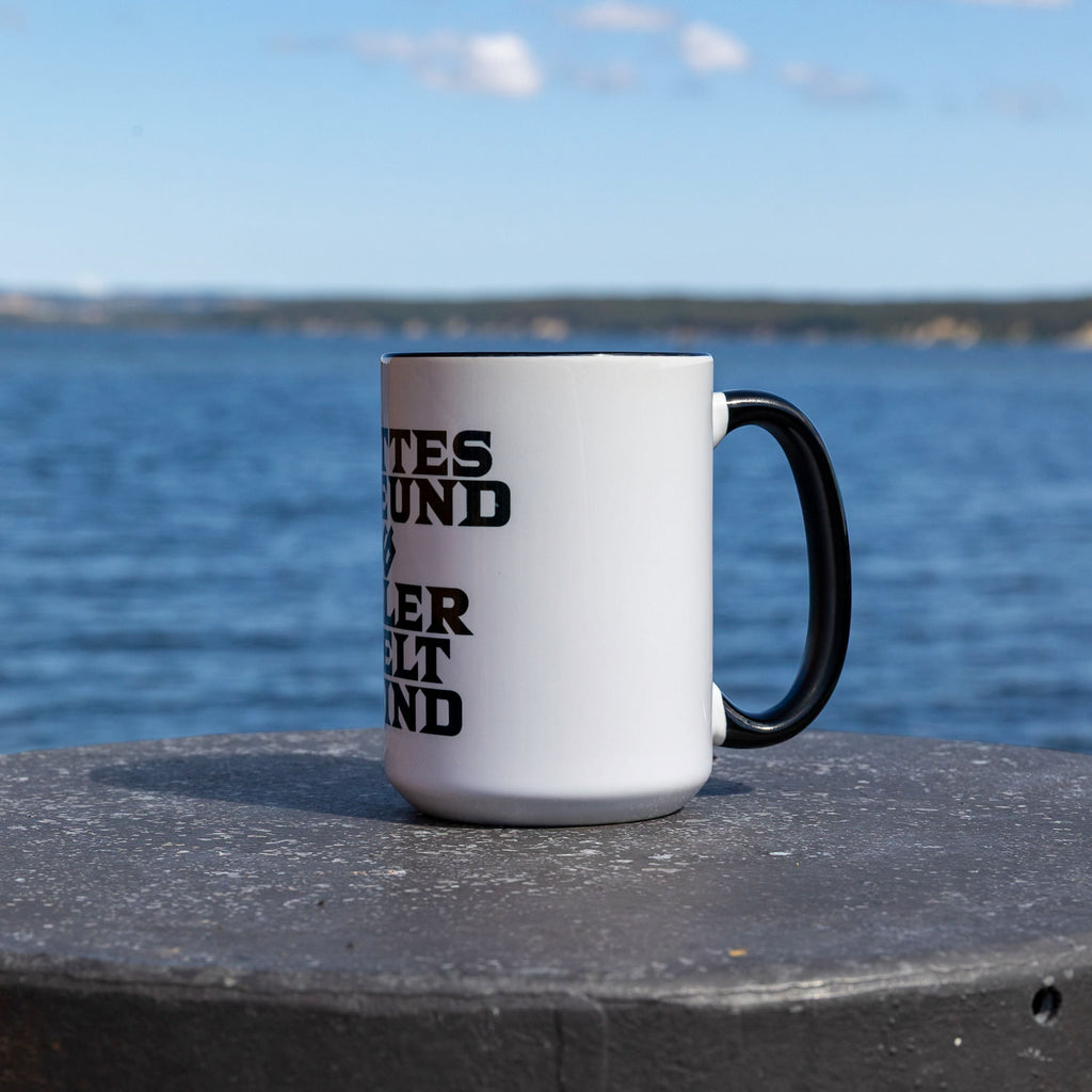 "Gottes Freund & Aller Welt Feind" „HUMPEN“ 450 ml Mega Tasse schwarz