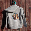 Klaus & Goedeke – Störtebeker JACKE MIT KAPUZE 2025 – Kids grau