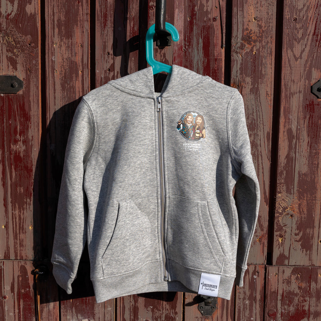 Klaus & Goedeke – Störtebeker JACKE MIT KAPUZE 2025 – Kids grau