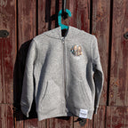Klaus & Goedeke – Störtebeker JACKE MIT KAPUZE 2025 – Kids grau