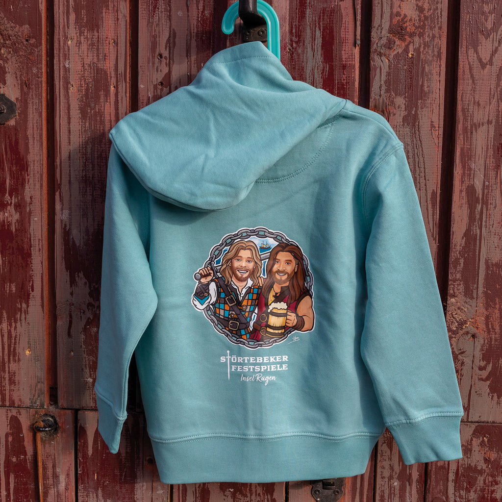 Klaus & Goedeke – Störtebeker JACKE MIT KAPUZE 2025 – Kids