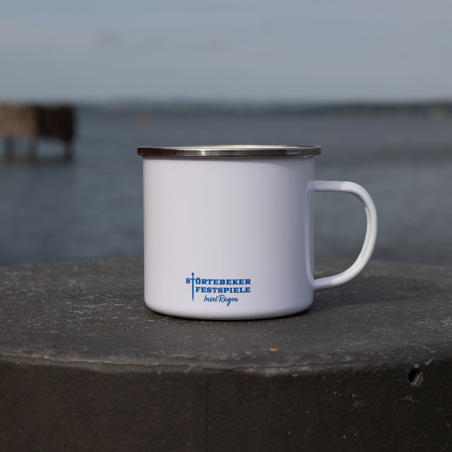 Emaille Tasse „Freibeuter der Meere“- 500 ml