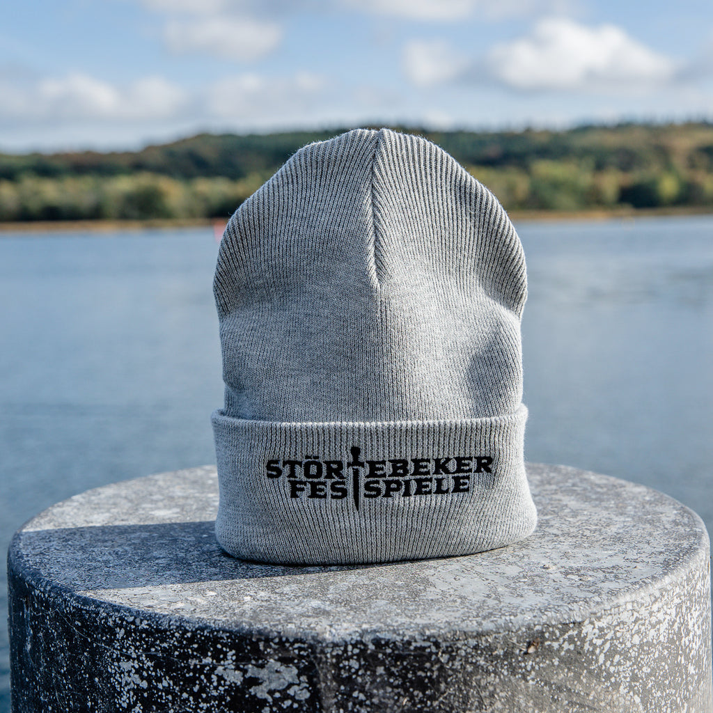 Störtebeker Unisex Mütze  „Logo Störtebeker Festspiele" in Heather Grey
