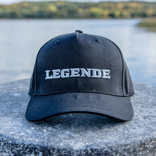 Basecap „Legende“ – Schwarz