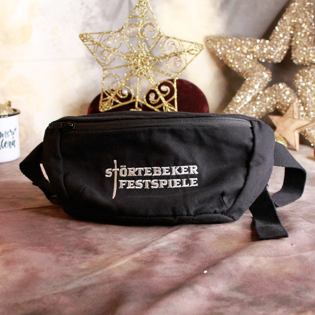 Bauchtasche mit Schriftzug
