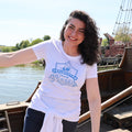 Damen T-Shirt „Freibeuter der Meere“ – Weiß