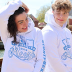 Hoodie „Freibeuter der Meere“ – Weiß (Unisex)