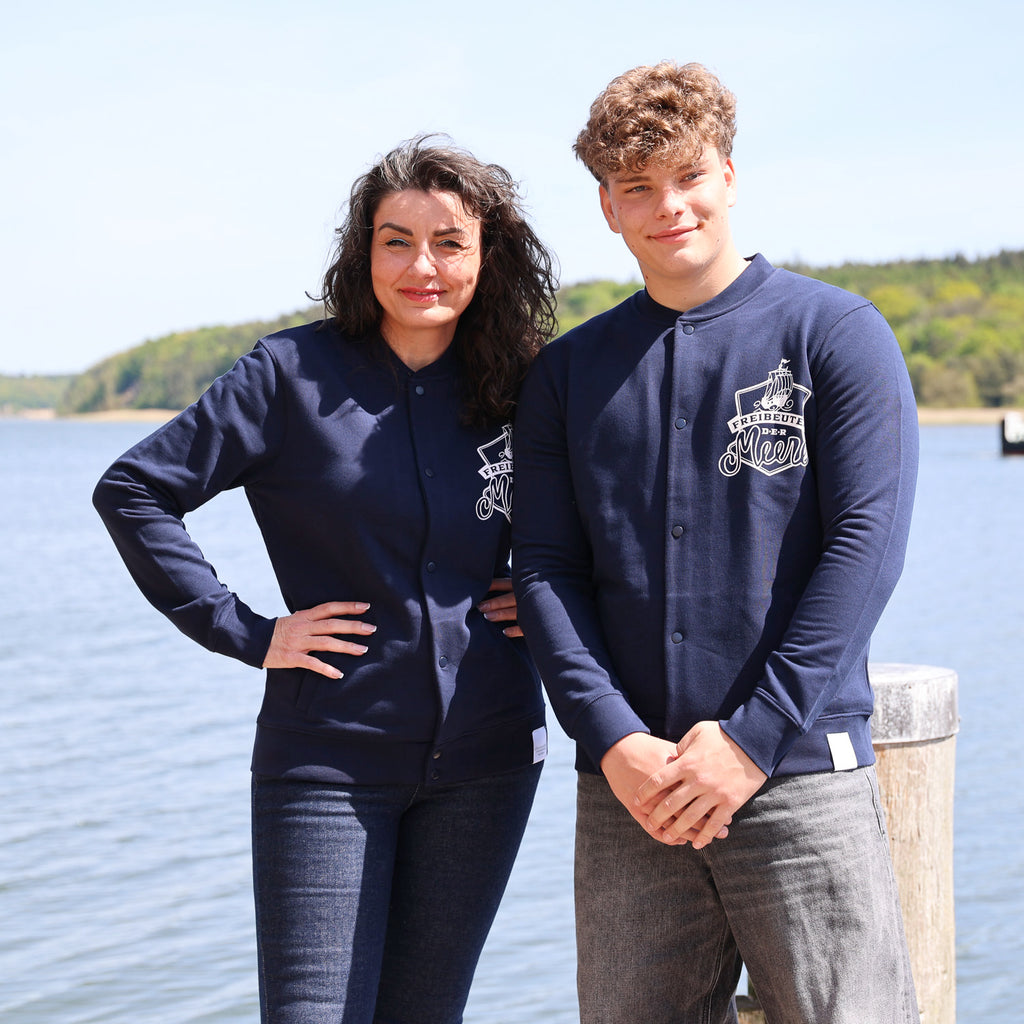 Baseballjacke „Freibeuter der Meere“ – French Navy (Unisex)