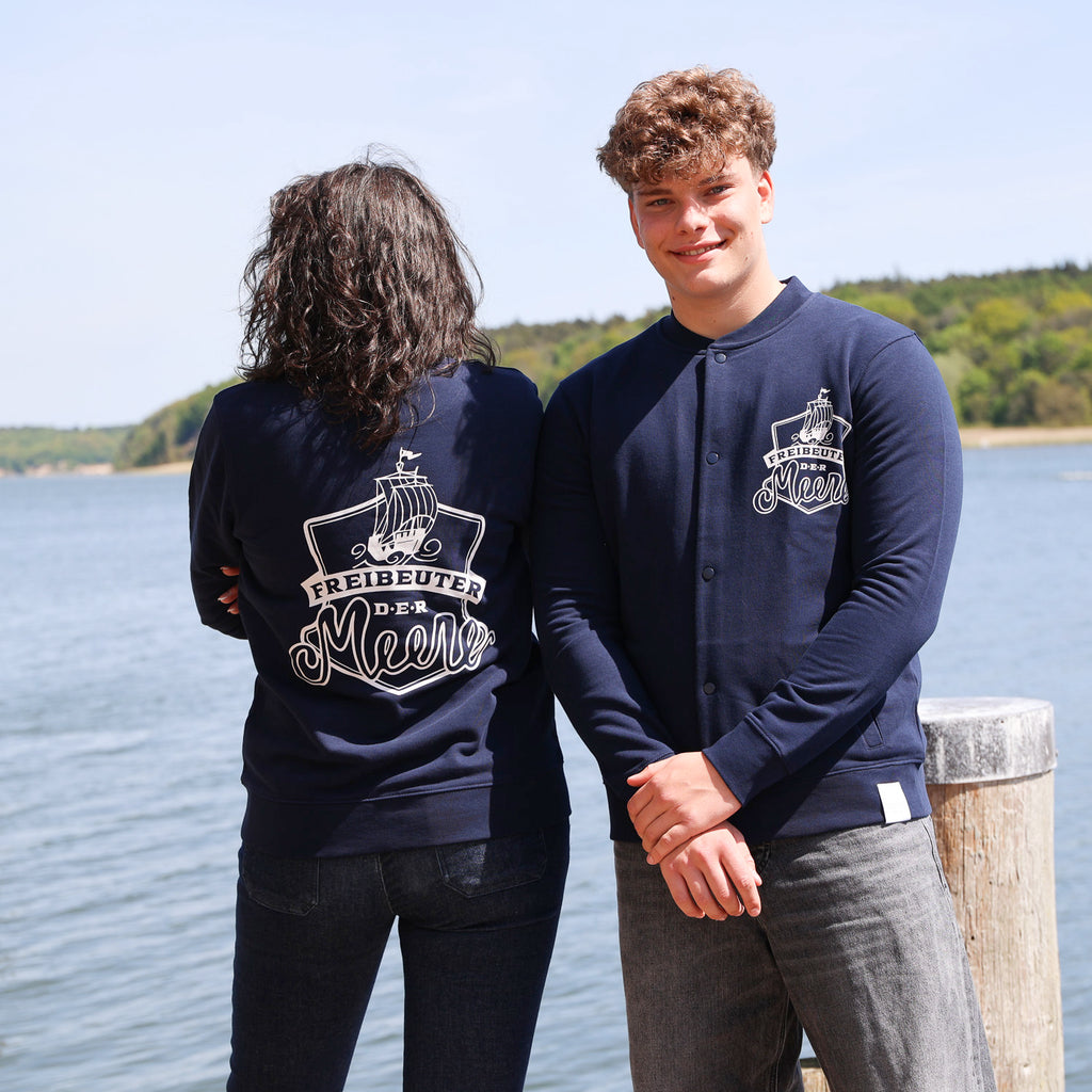 Baseballjacke „Freibeuter der Meere“ – French Navy (Unisex)